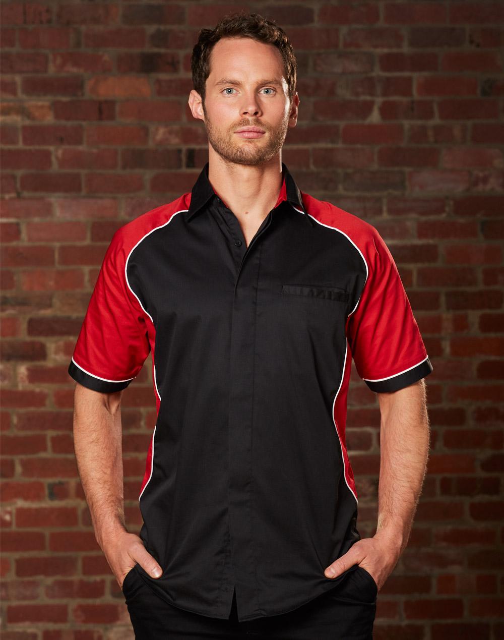 Aiw Men's Contrast Shirt BS15
