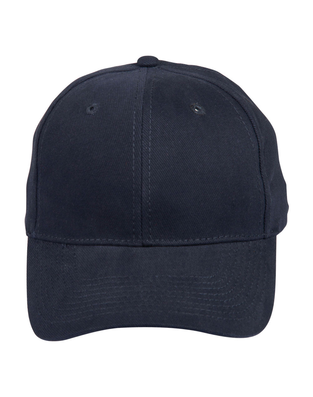 Heavy Brushed Cotton Cap - CH01 - Navy