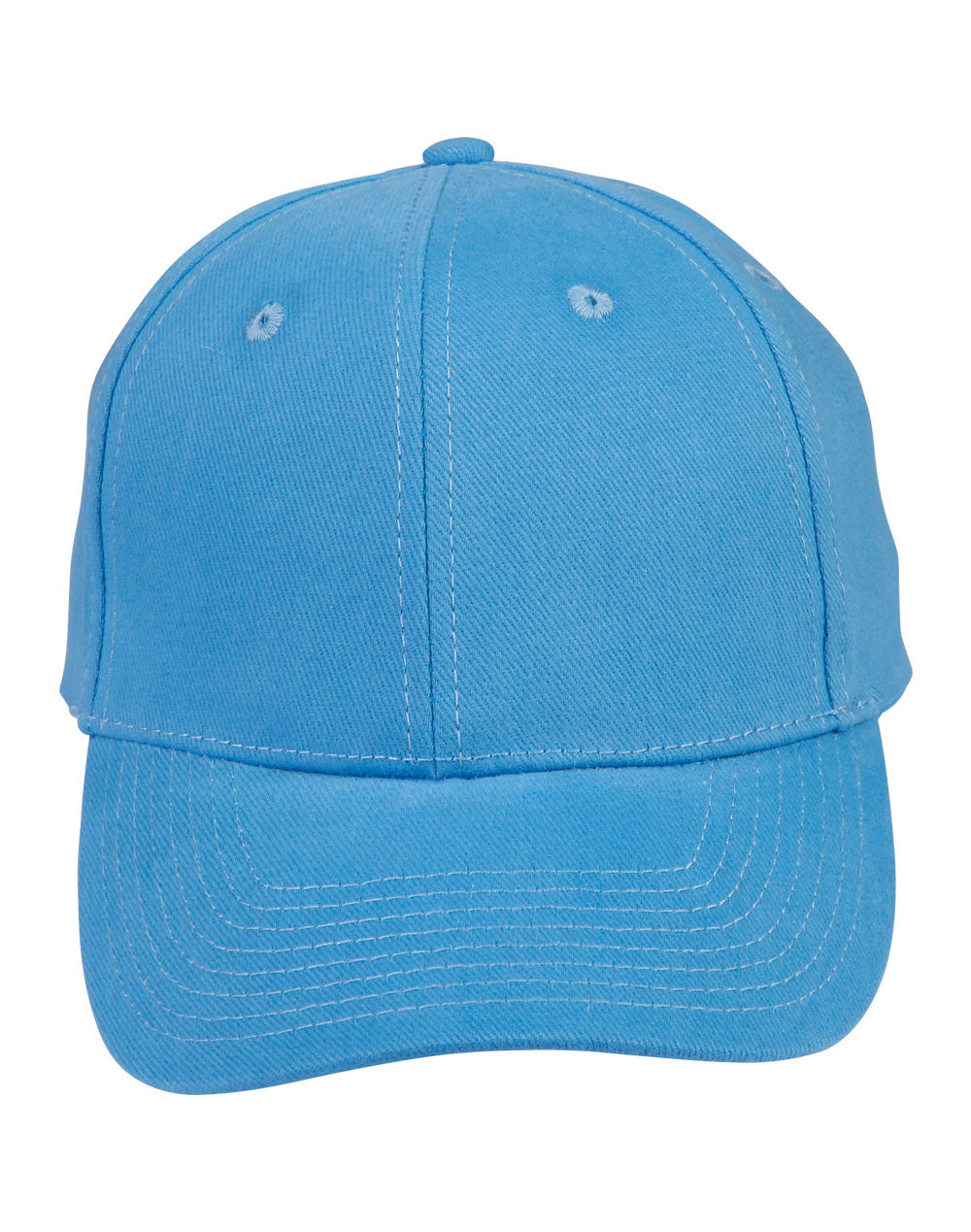 Heavy Brushed Cotton Cap - CH01 - Skyblue