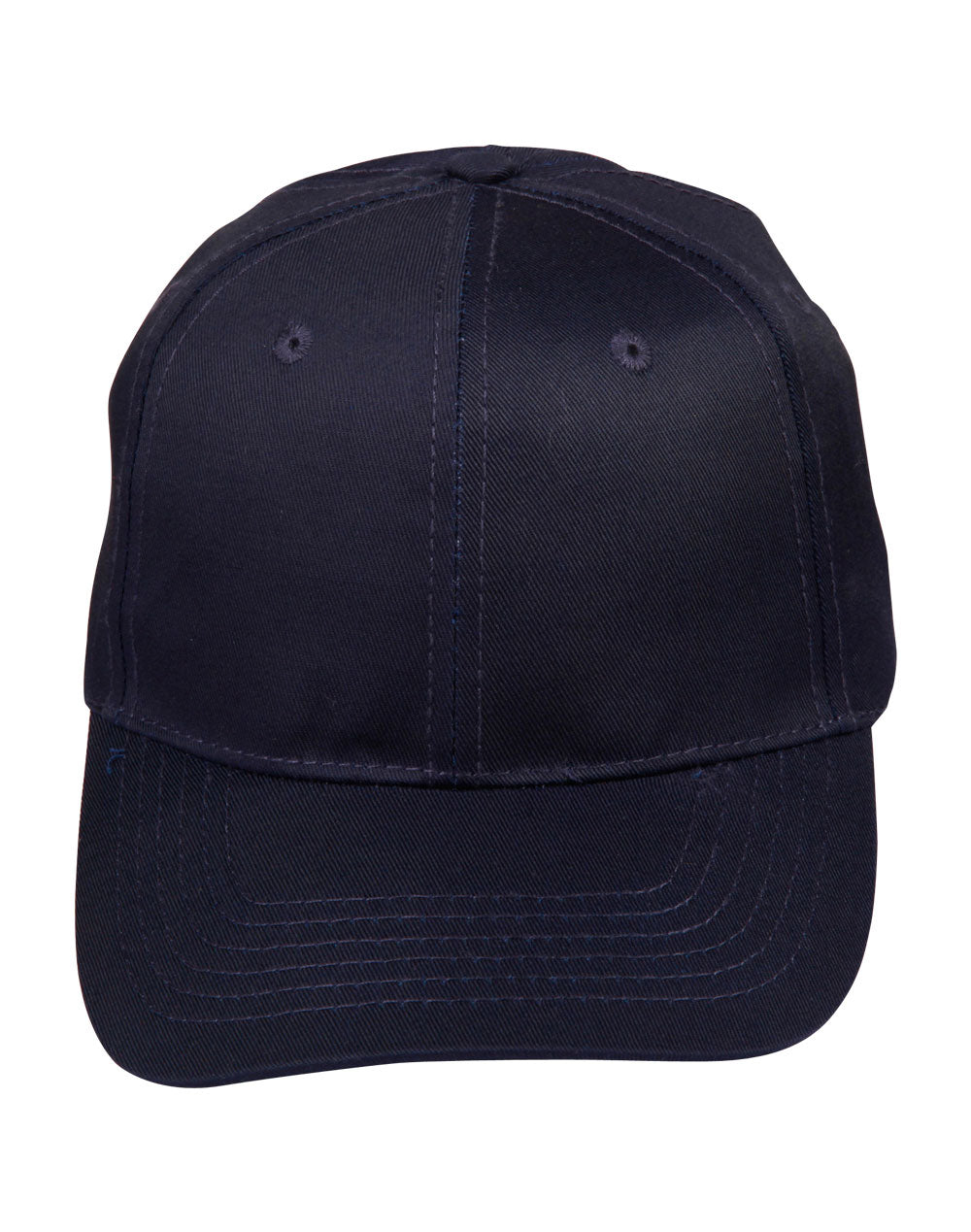 Cotton twill structured cap - CH13 - Navy