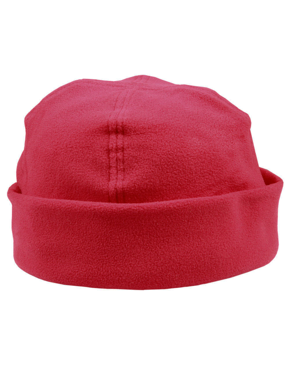 Polar fleece beanie - CH27 - Cherry Red