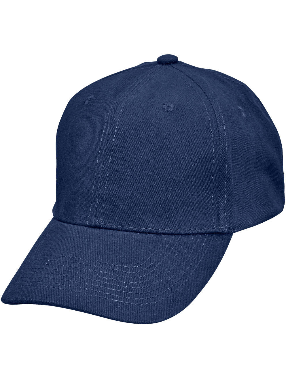 Heavy brushed cotton cap buckle on back - CH35 - Navy
