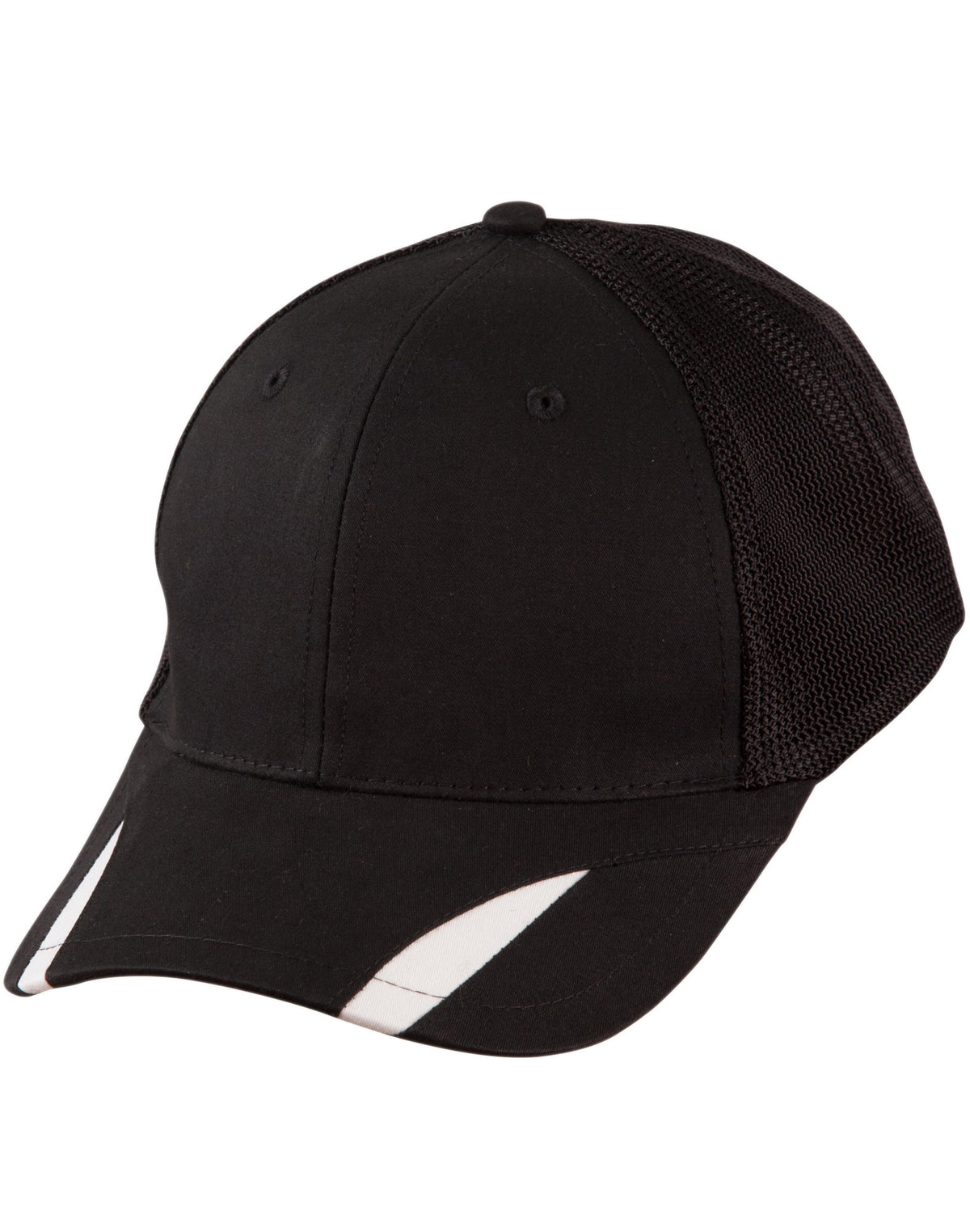 Contrast Peak Trim Cap - CH41 - Black / White