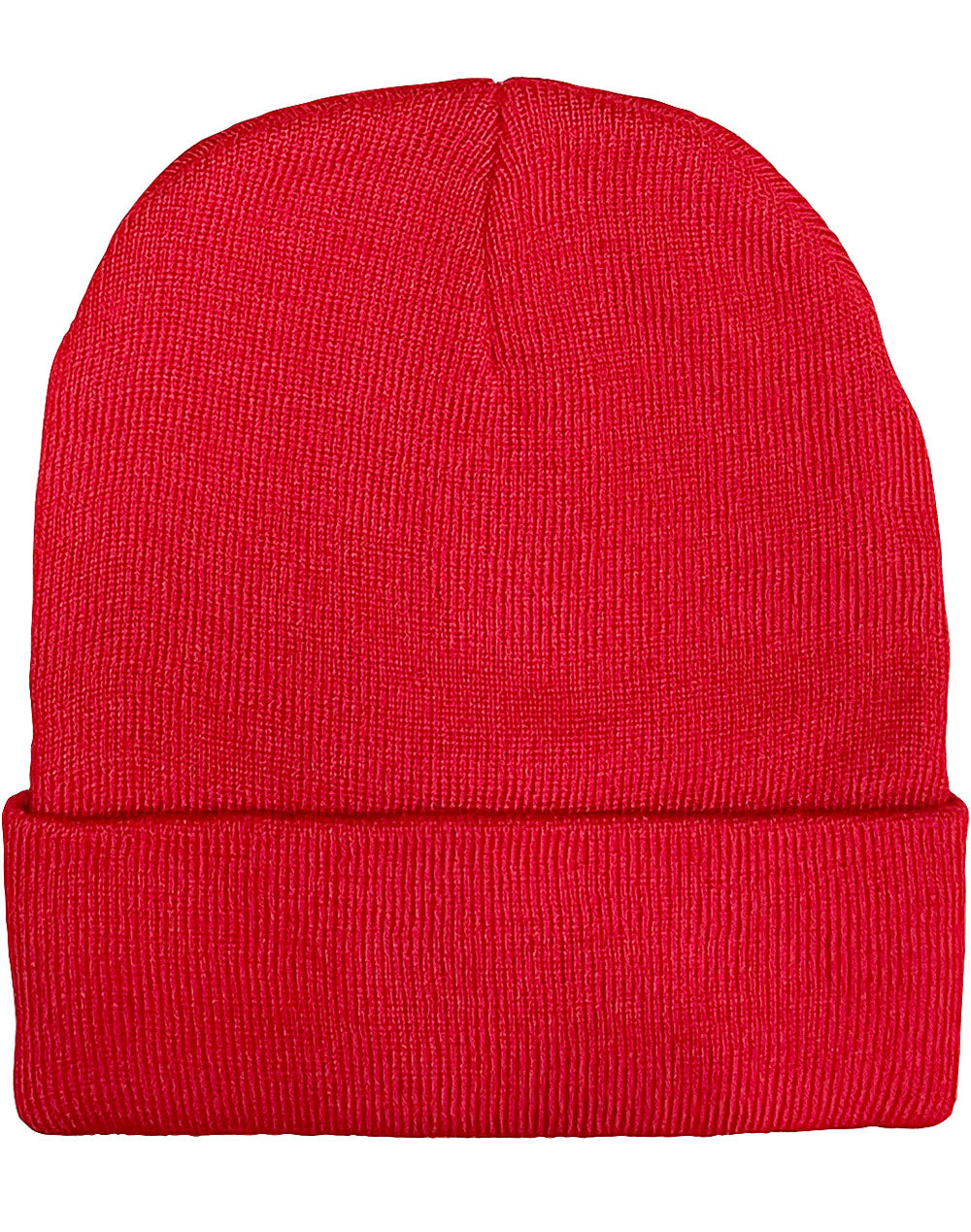 Roll Up rPET Beanie - CH61 - Red