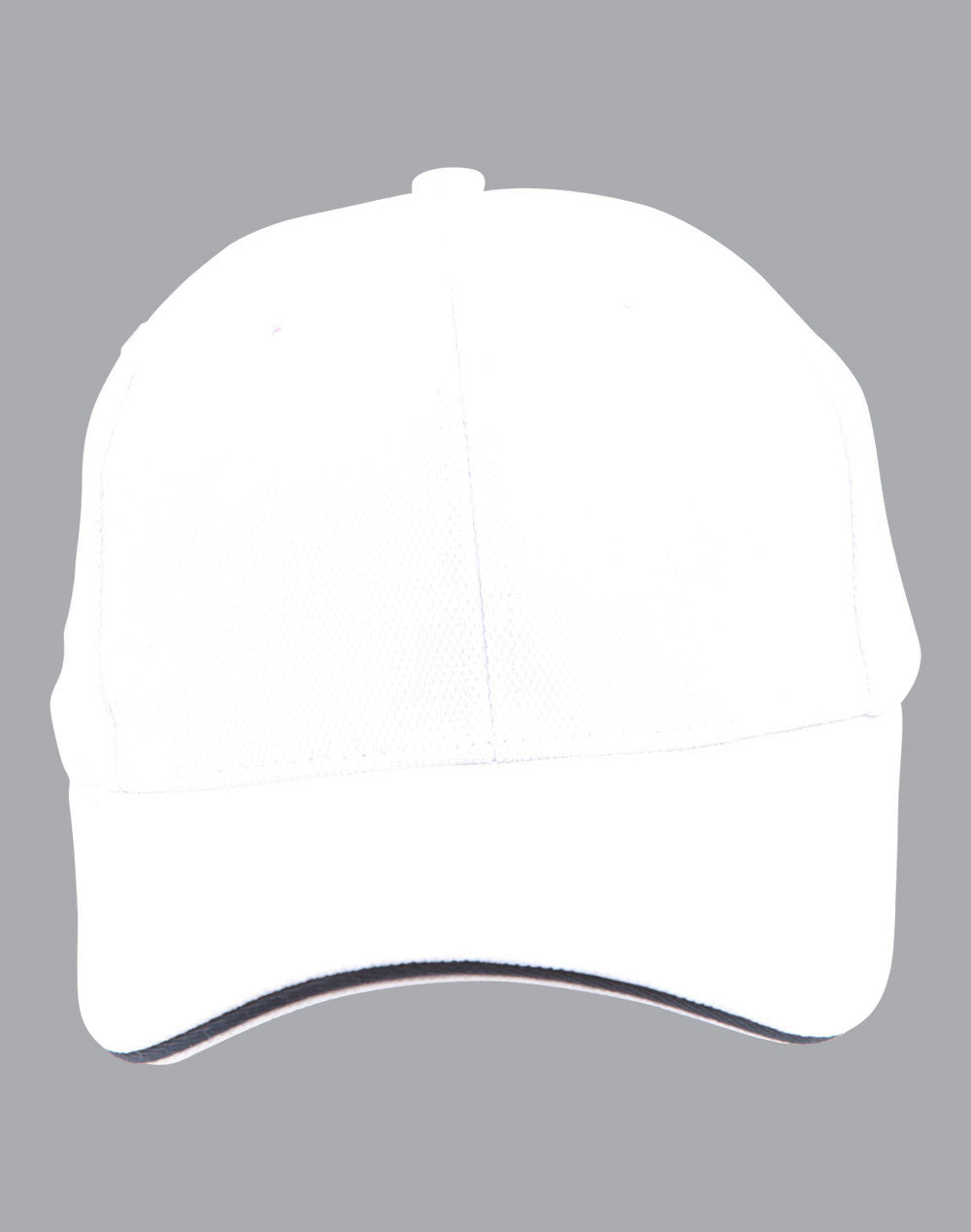 Pique mesh contarst sandwich - CH72 - White / Navy