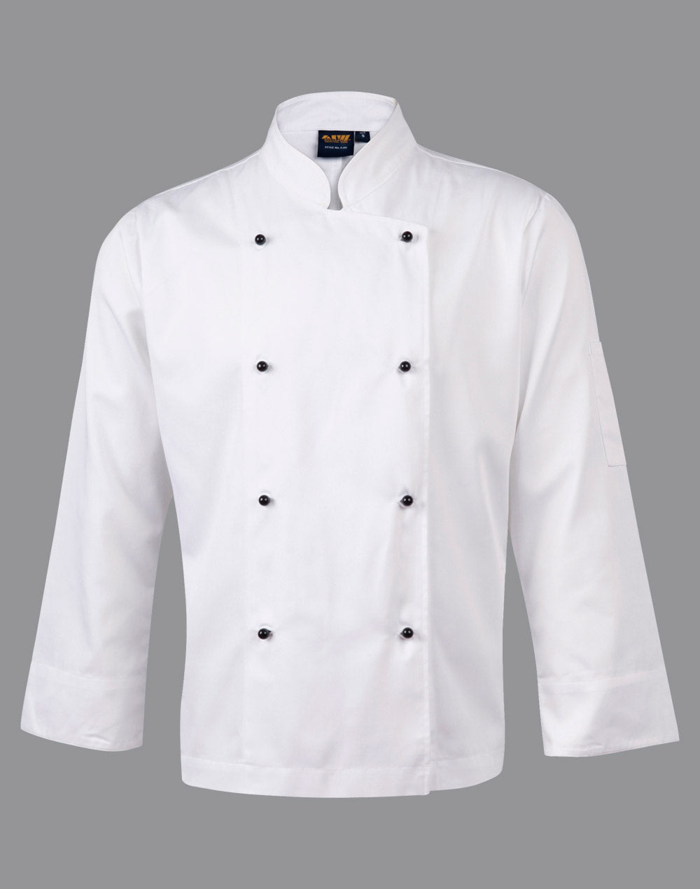 Chef's Jacket Long Sleeve - CJ01 - White