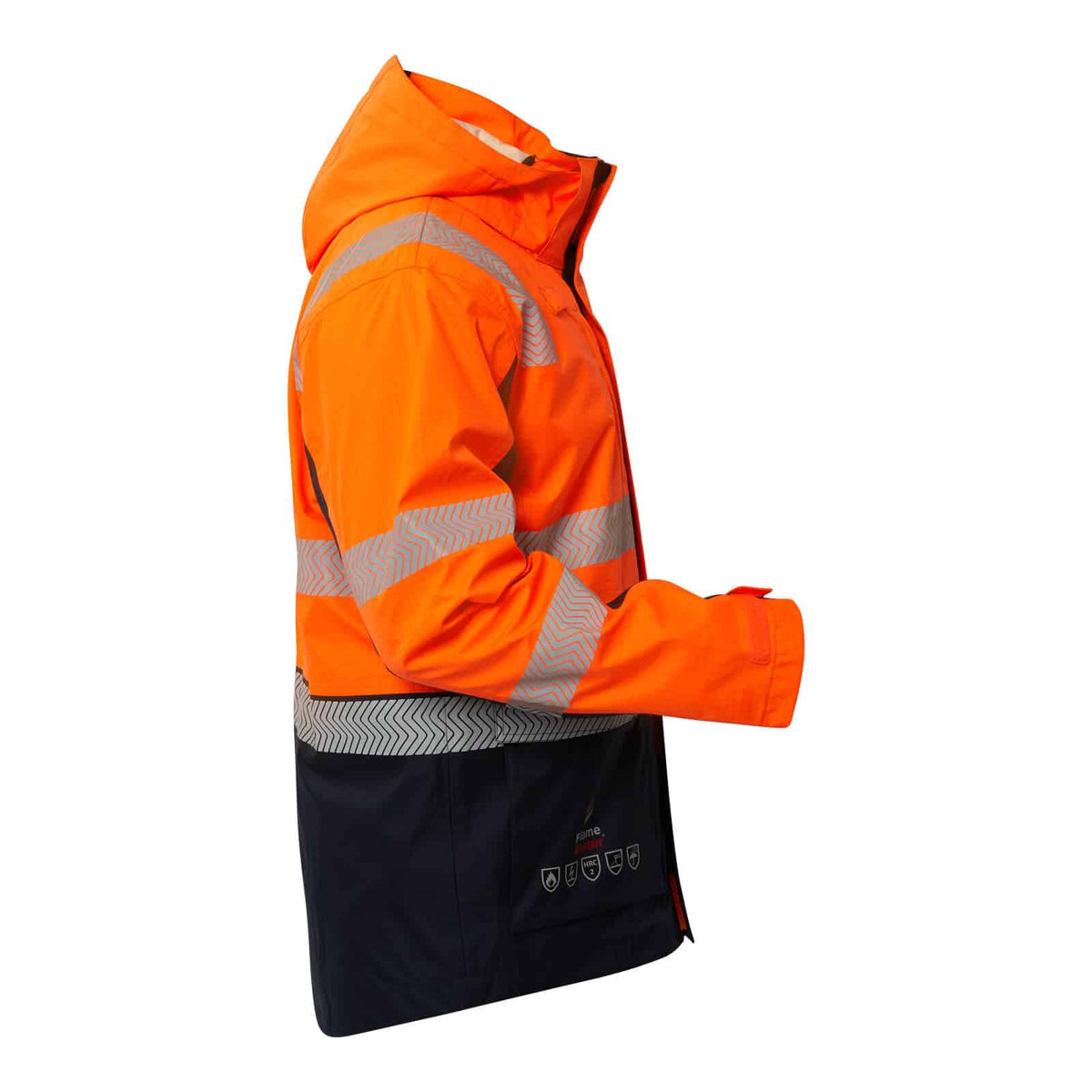 HRC2 Inherent Reflective Wet Weather 3 in 1 Jacket 5