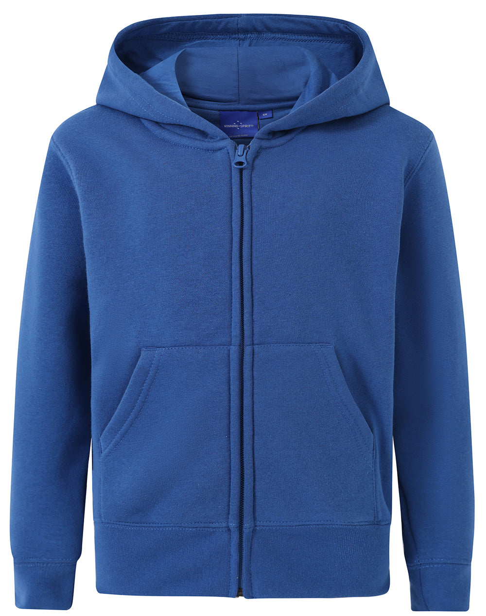 Kid's full-zip fleecy hoodie - FL03K - Royal