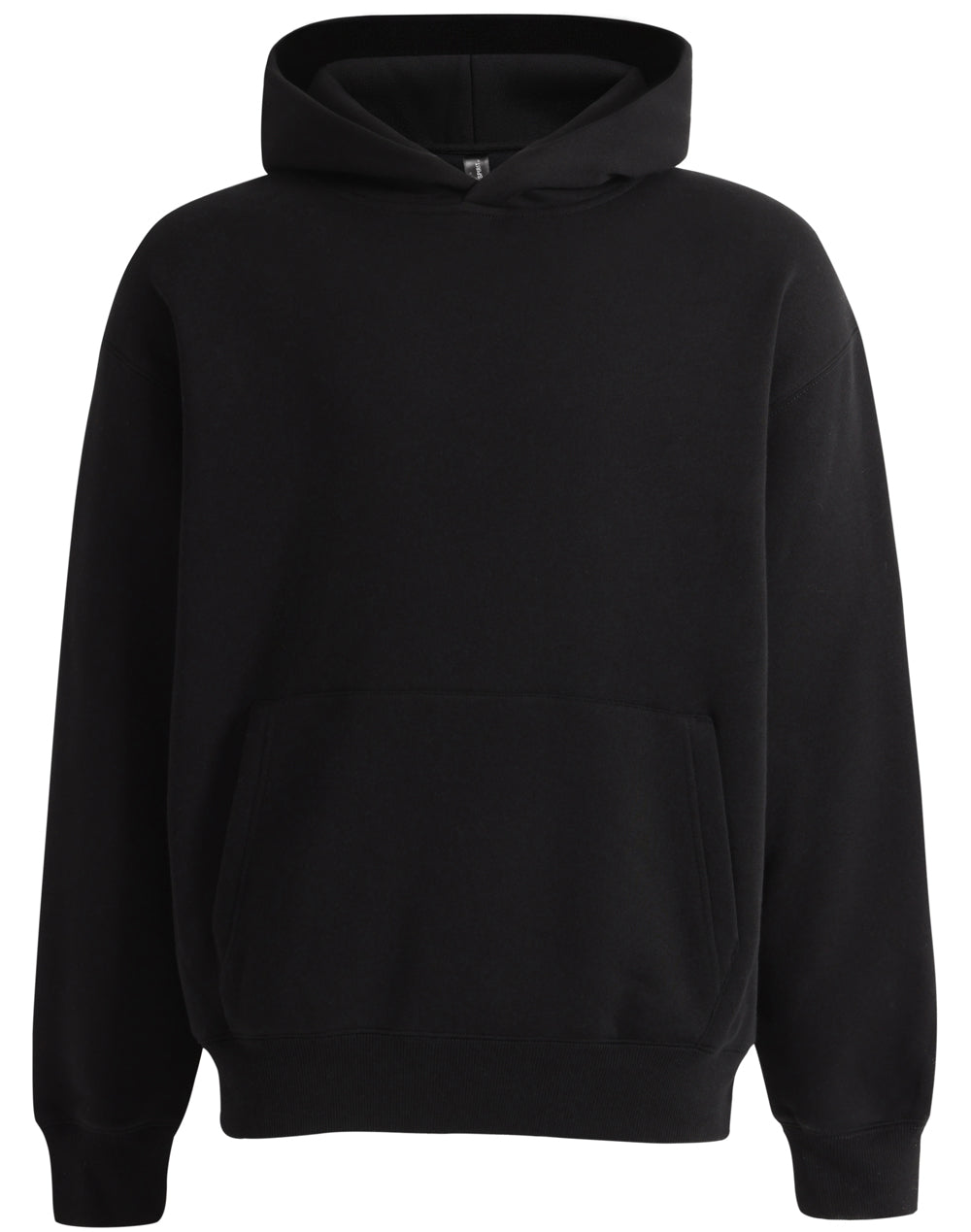 Unisex Premium Fleece Oversized Hoodie - FL10 - Black