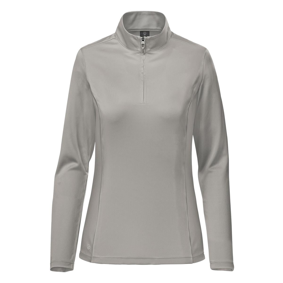 Women's Monterey 1/4 Zip Pullover - Steel Grey - Front