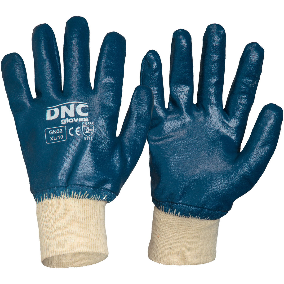 DNC Workwear Blue Nitrile Full Dip GN33