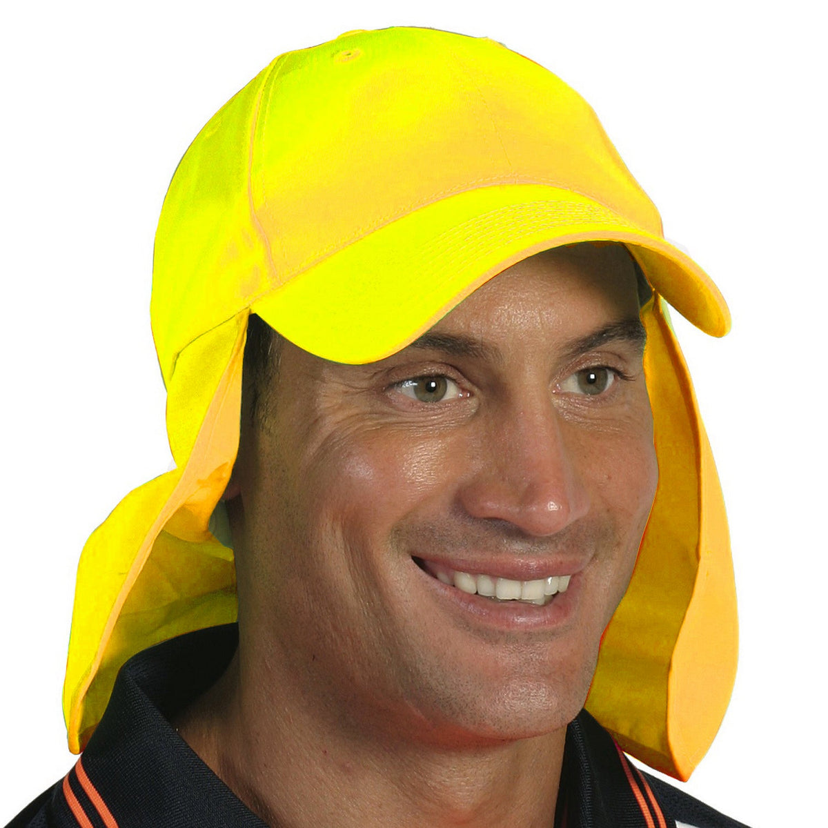 HiVis Cap with Flap