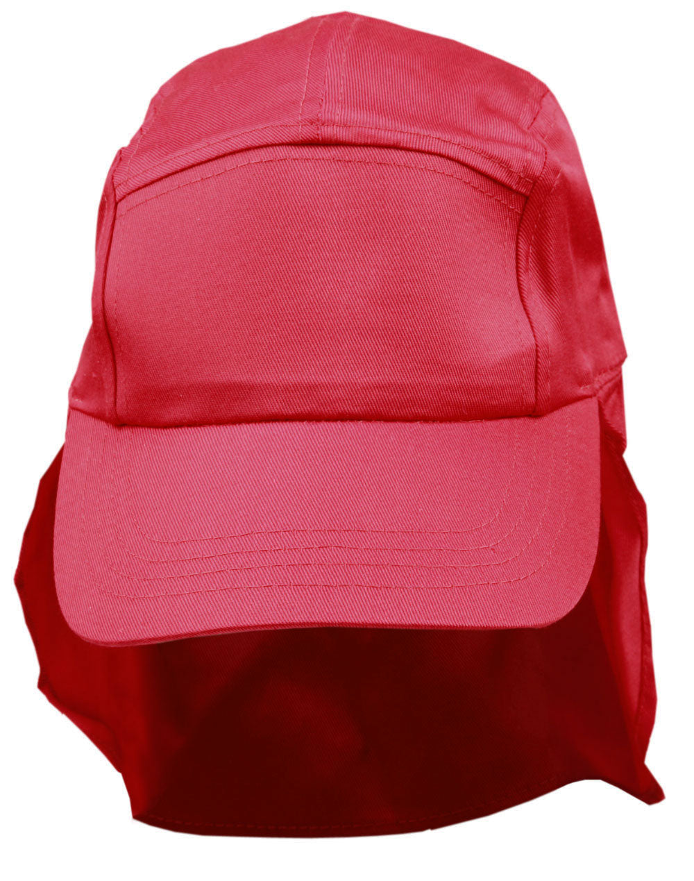 Poly cotton legionnaire hat - H1025 - Red