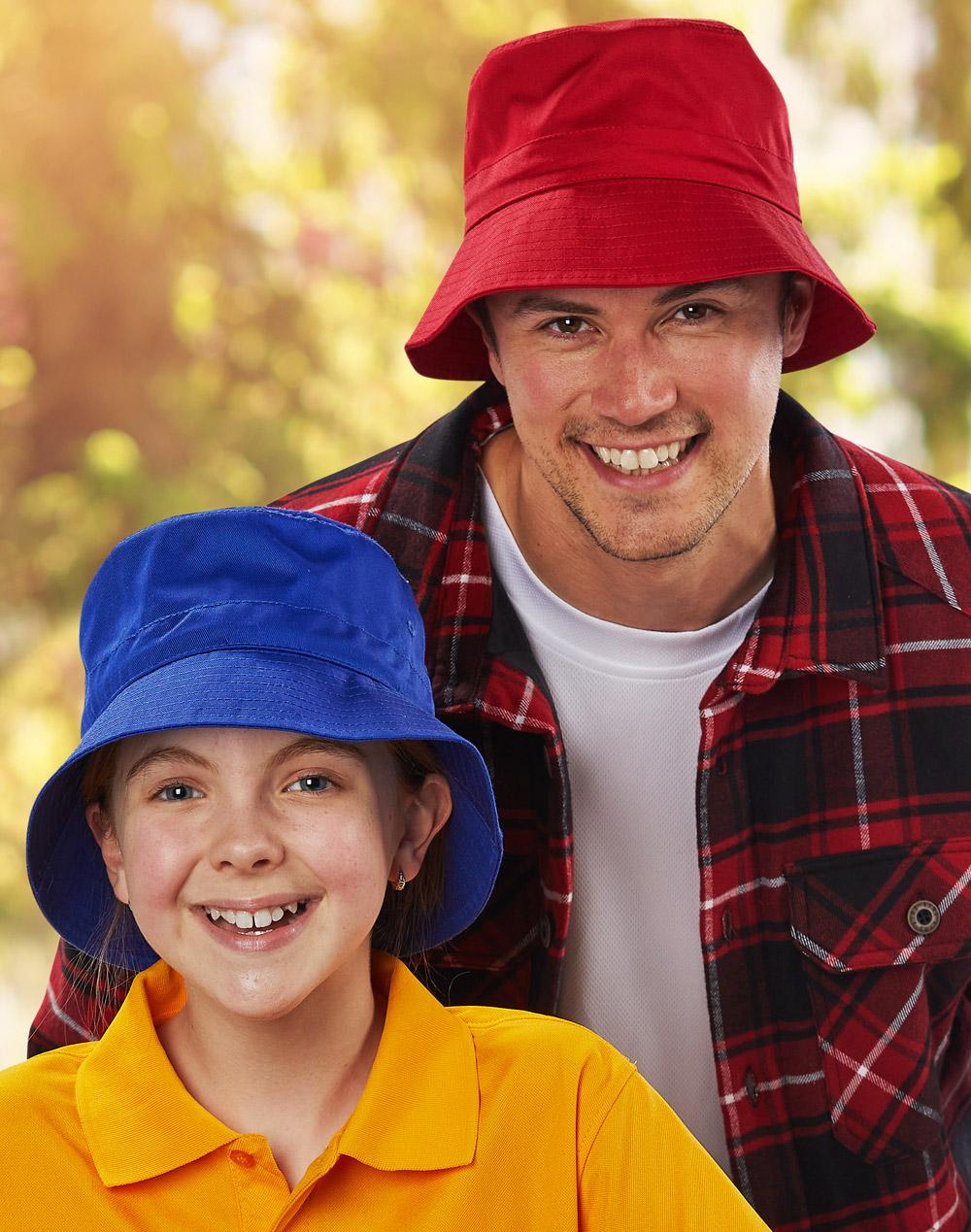 Winning Spirit Bucket hat with toggle H1034
