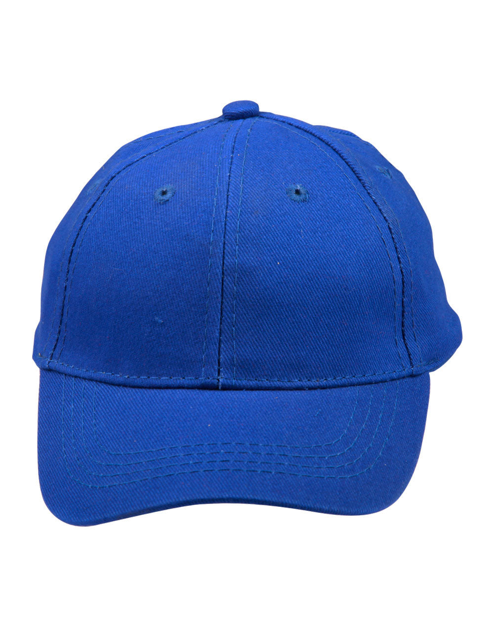 Kids brushed cotton cap - H1055 - Royal