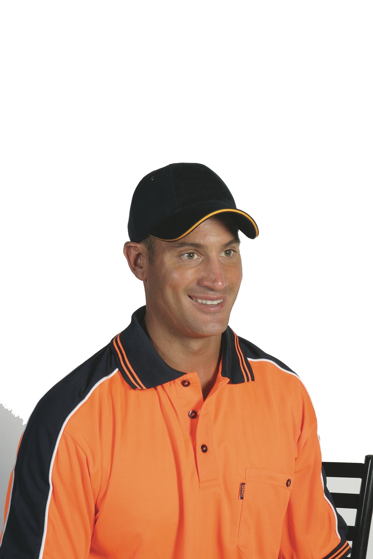 DNC Workwear sandwich cotton cap with metal buckle H210