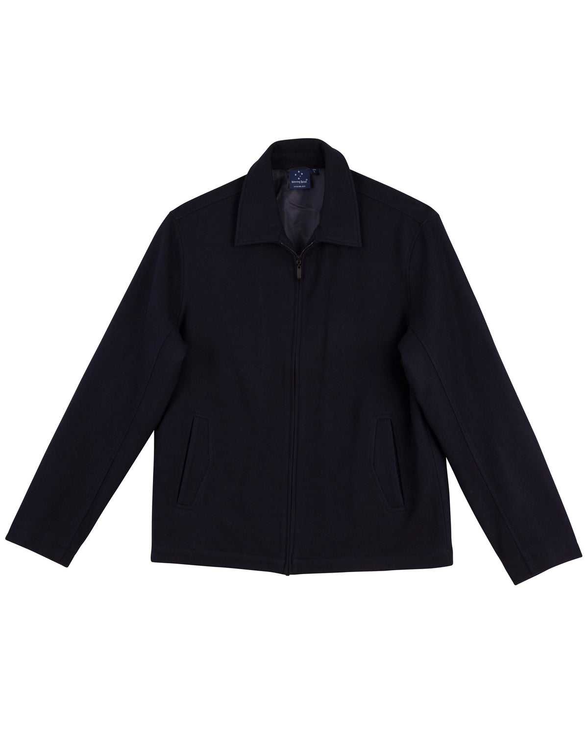 Men's Wool Blend Corporate Jacket - JK13 - Navy