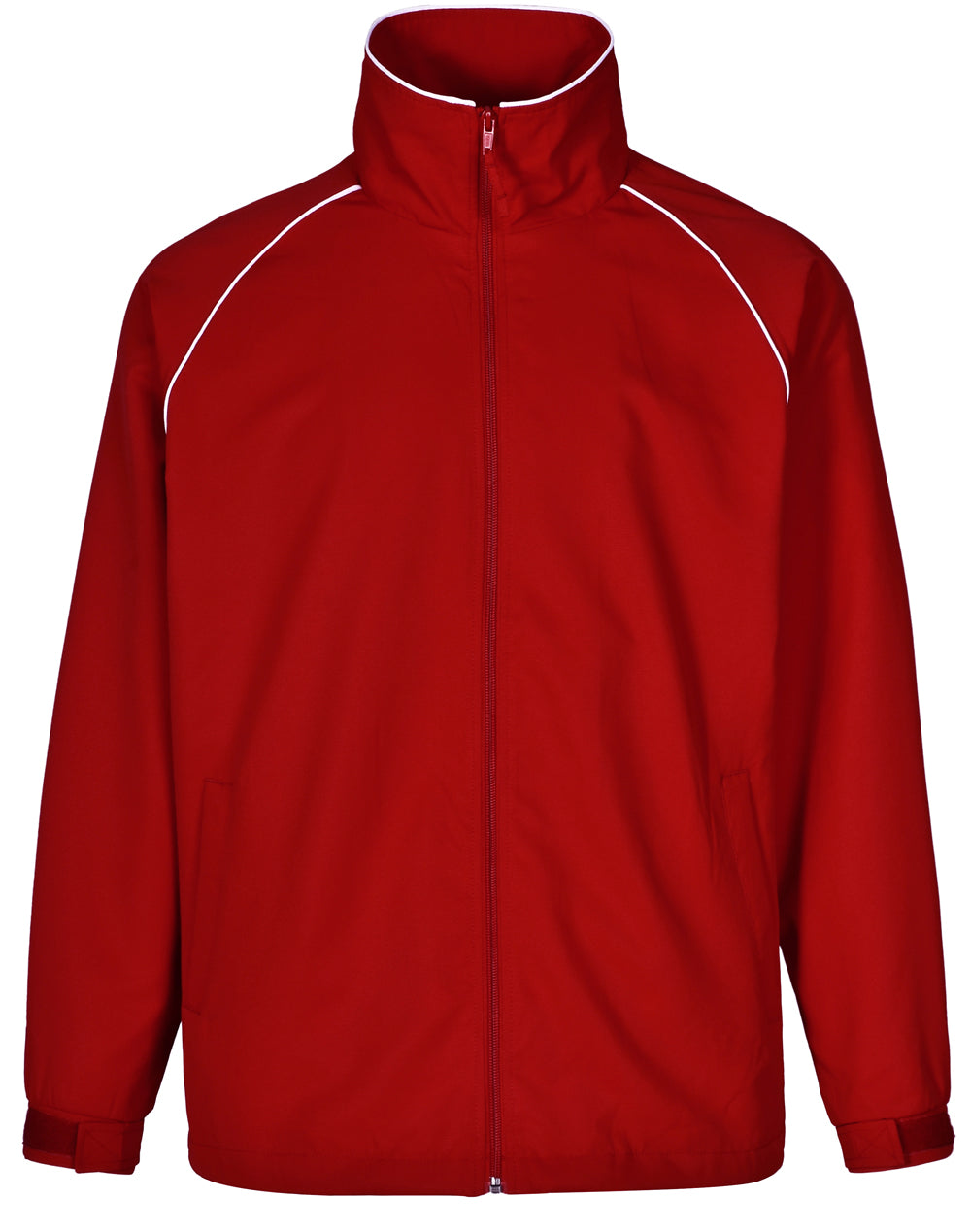 Kids' track top - JK21K - Red / White