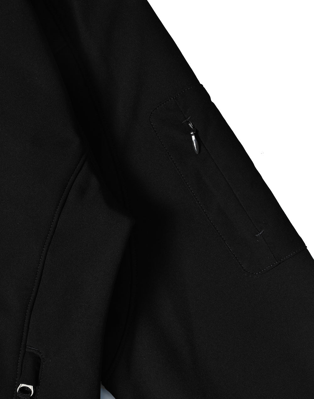 Ladies Softshell Hi-Tech Jacket - Black - View