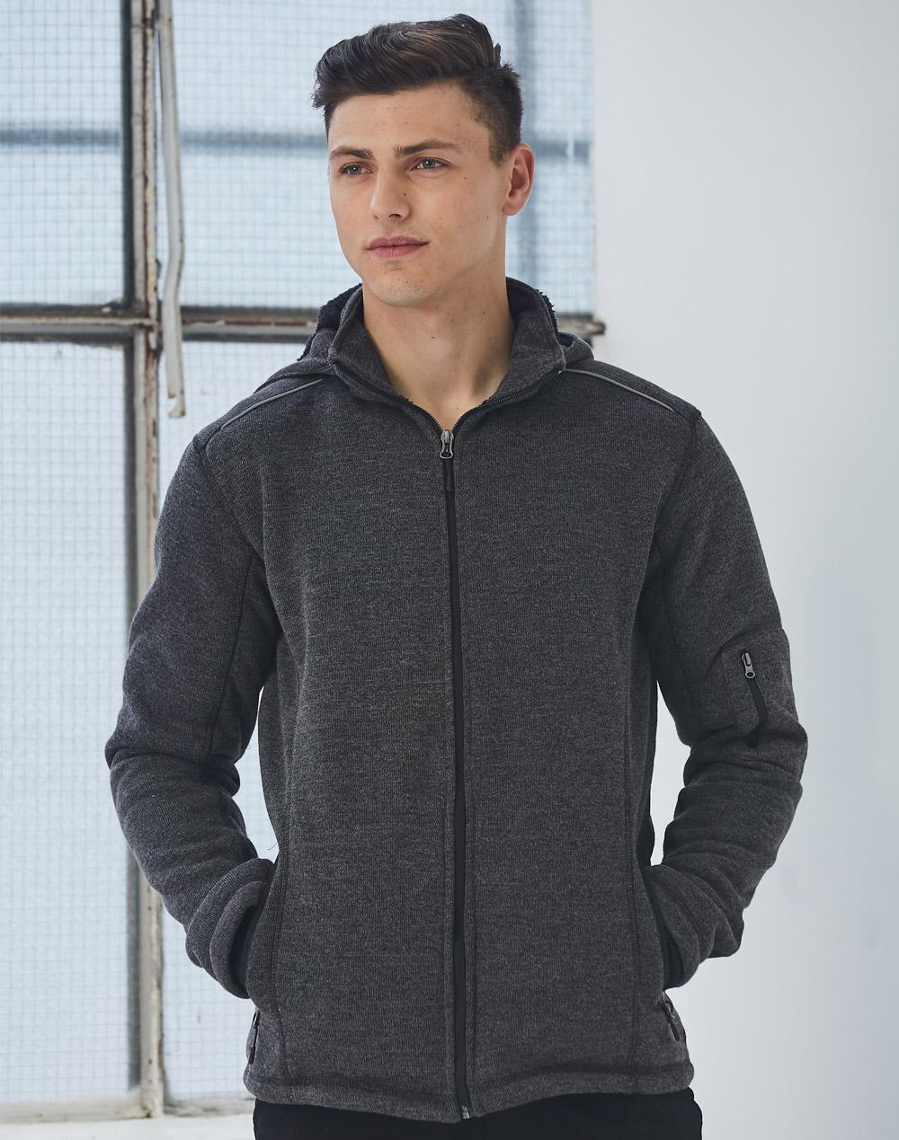 Winning Spirit Men's Heather Bonded Fleece Jacket JK41