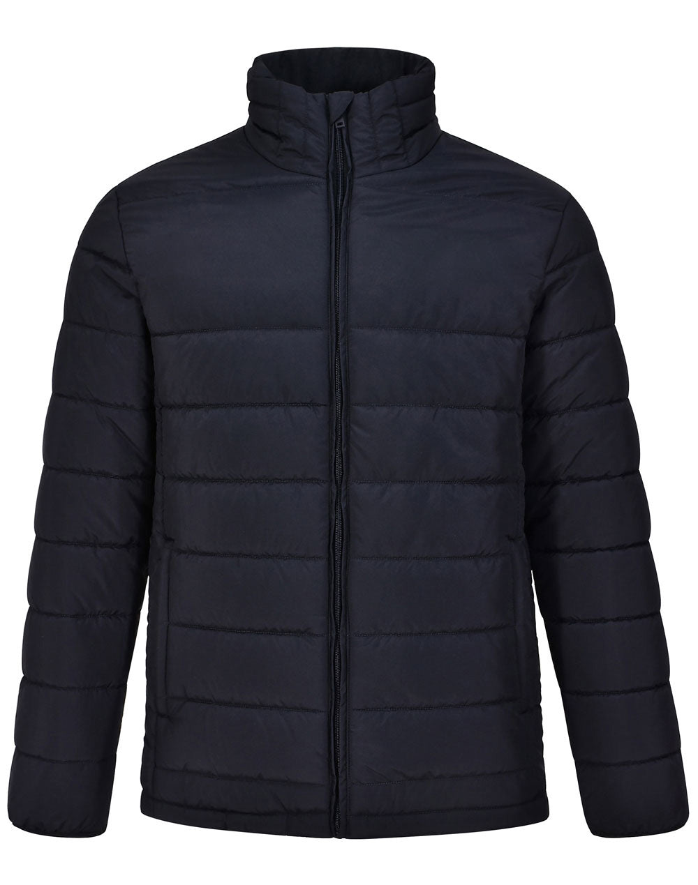 Men's Sustainable Insulated Puffer Jacket (3D Cut) - JK59 - Navy