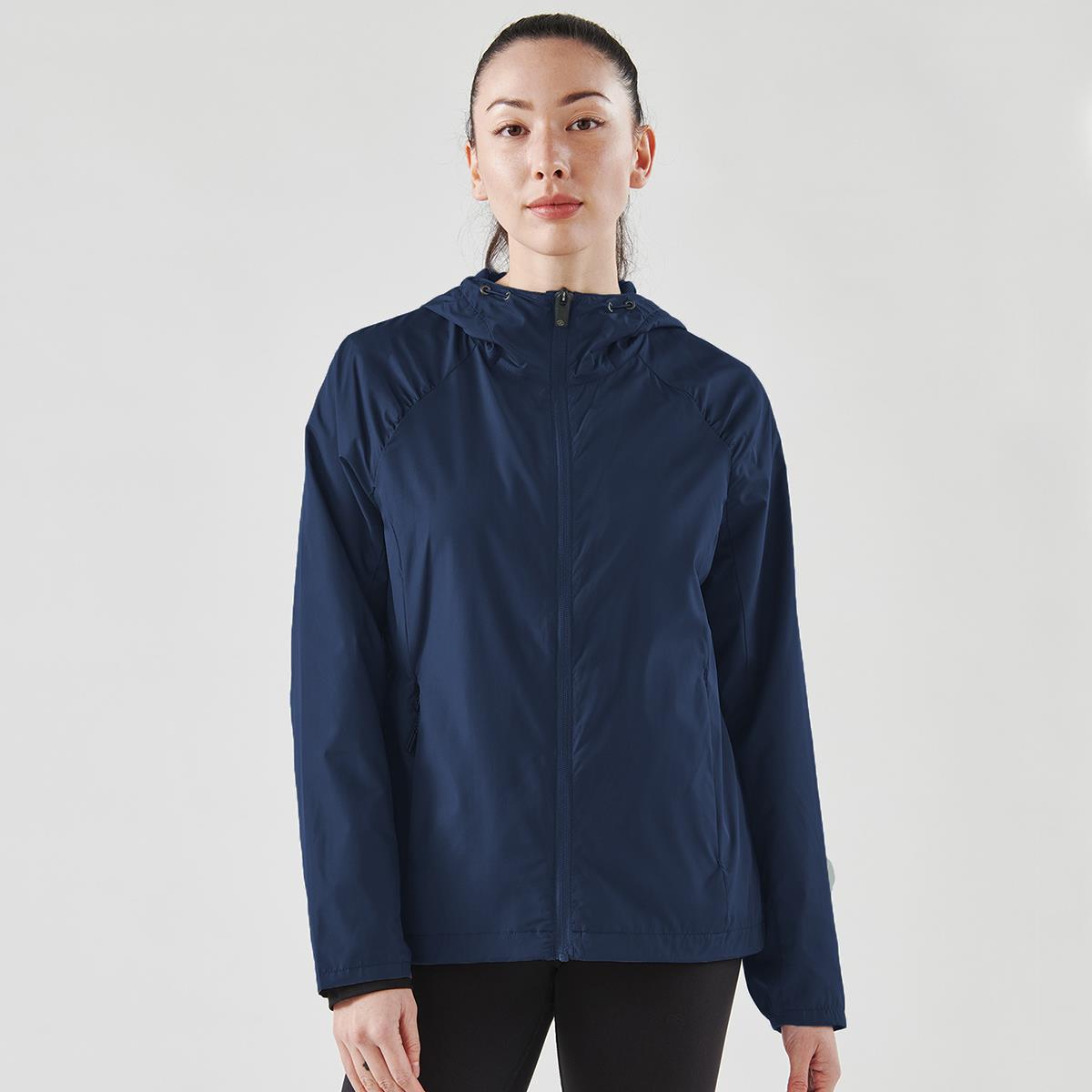 Women's Pacifica Wind Jacket - Navy - Back