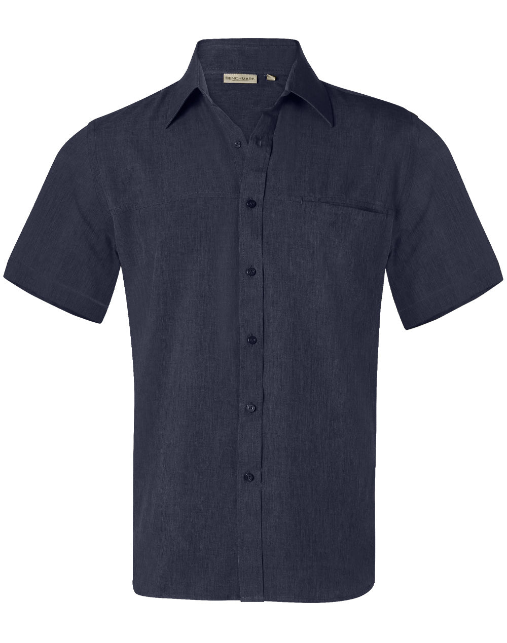 Men's Cooldry Short Sleeve Shirt - M7600S - Denim