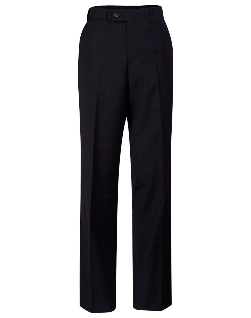 Men's Wool Blend Stretch Flexi Waist Pants - M9310 - Navy