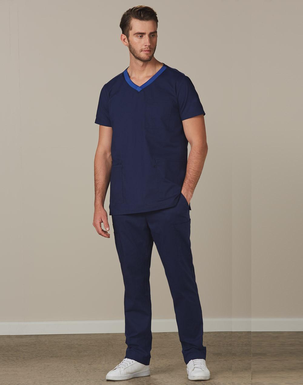 Benchmark Men's Solid Colour Scrub Pants M9710