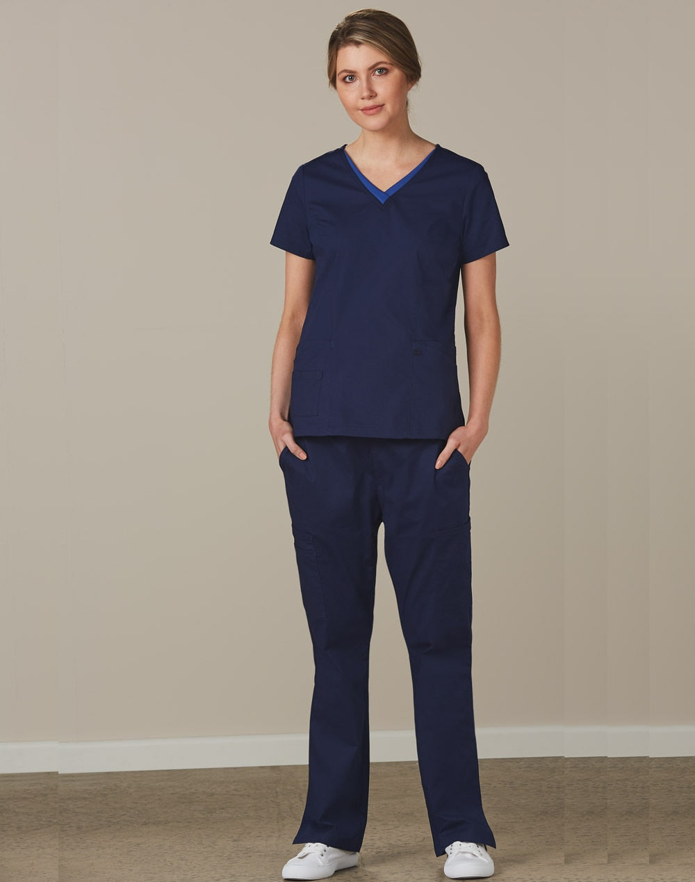 Benchmark Ladies' Solid Colour Scrub Pants M9720