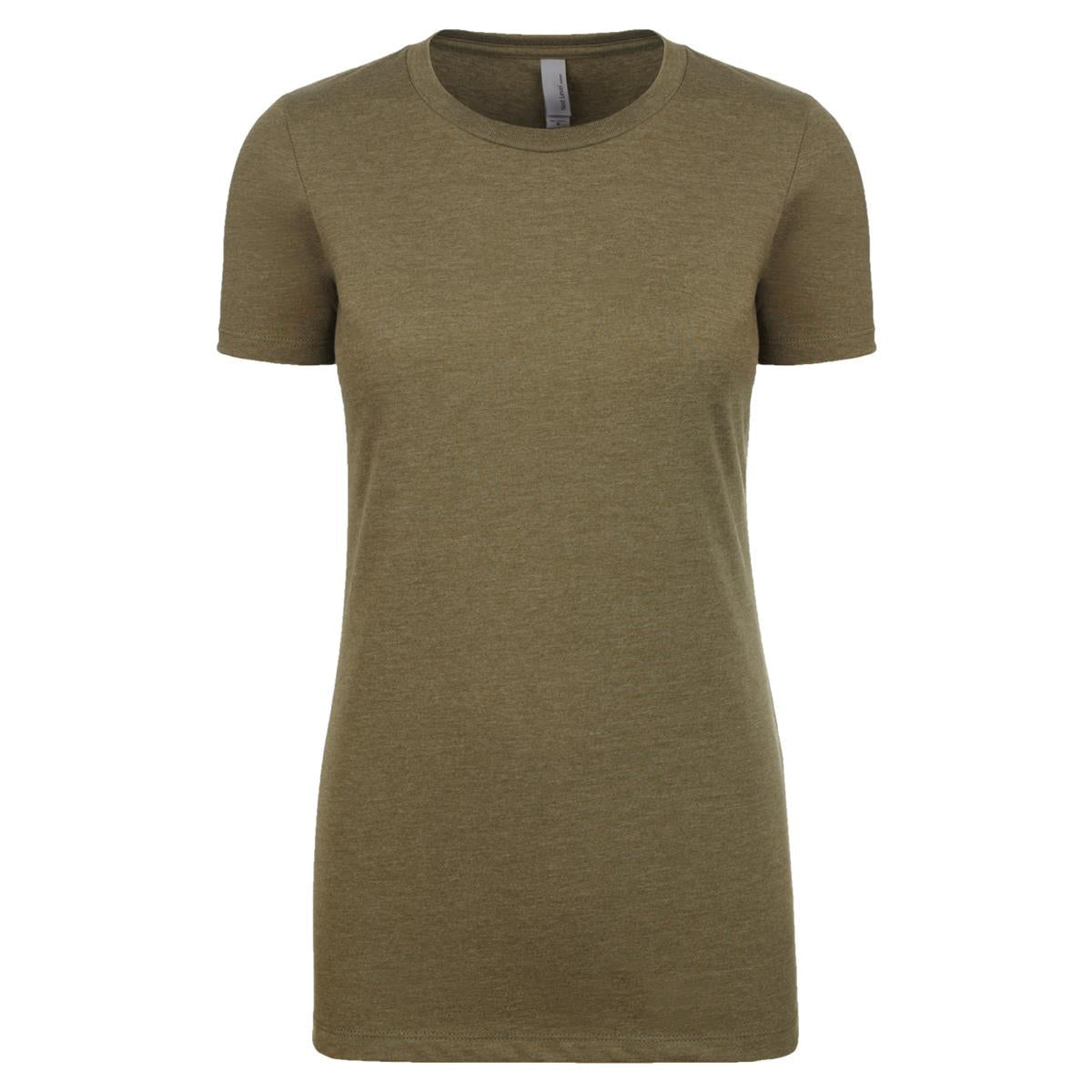 Women's CVC Crew - Military Green - Front