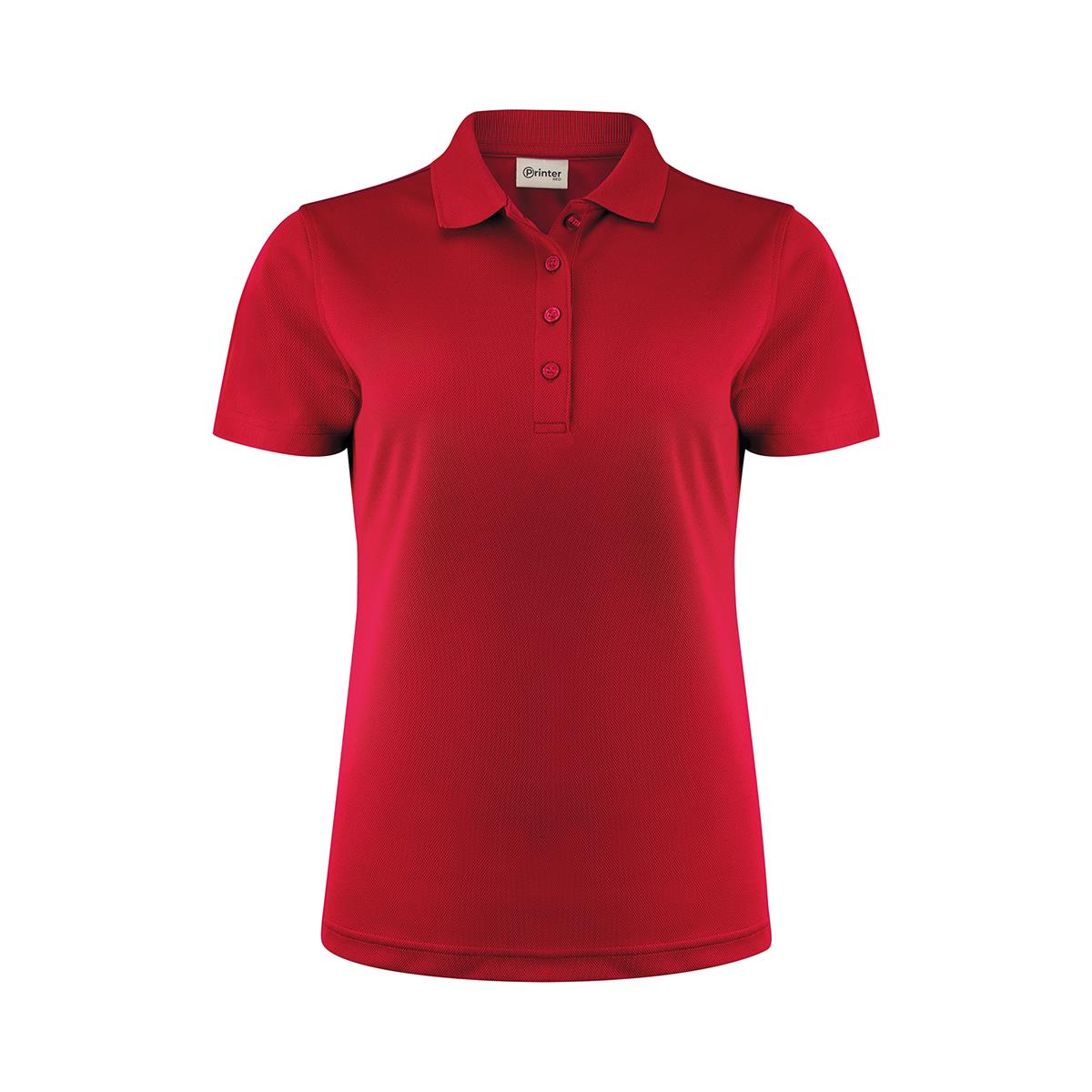 Women's Smash Polo - Red - Front