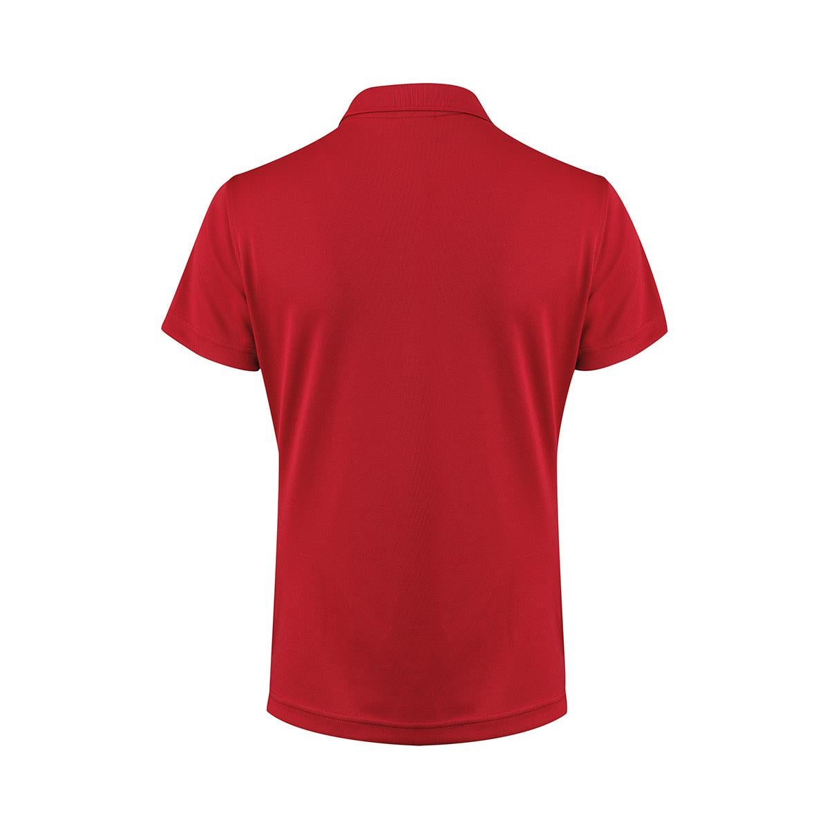 Women's Smash Polo - Red - Back