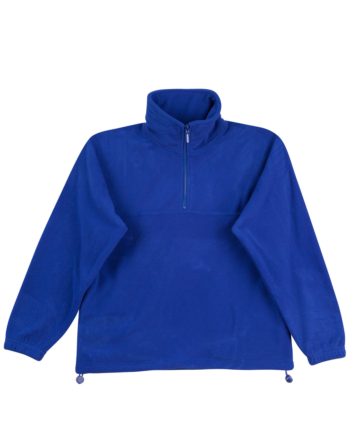 Kids' half zip polar fleecy pullover - PF11 - Royal