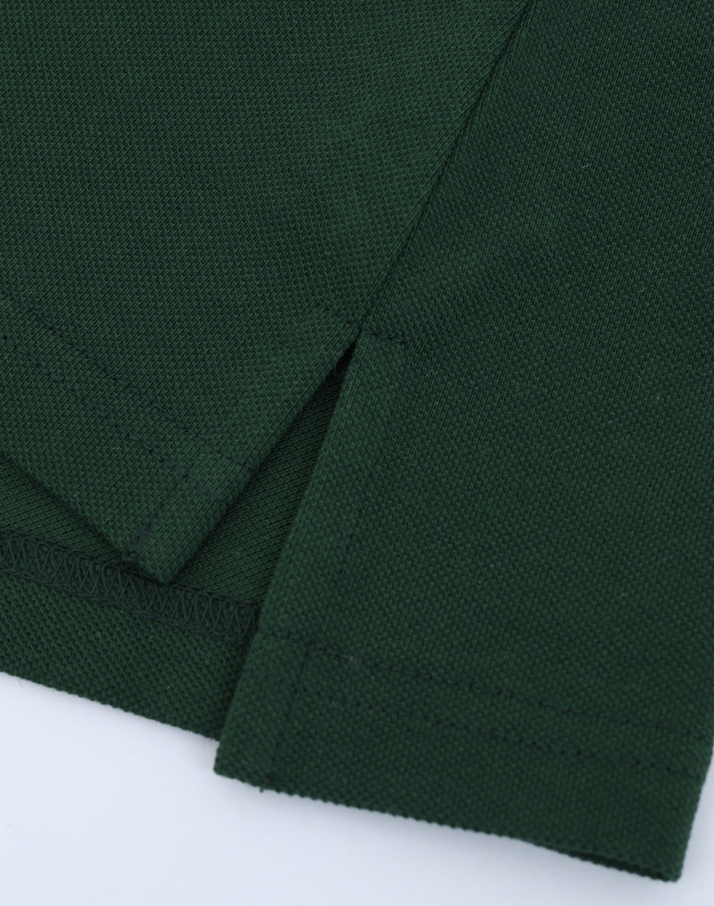 Womens Classic Cotton/Poly Pique Short Sleeve Polo - Forest Green - View