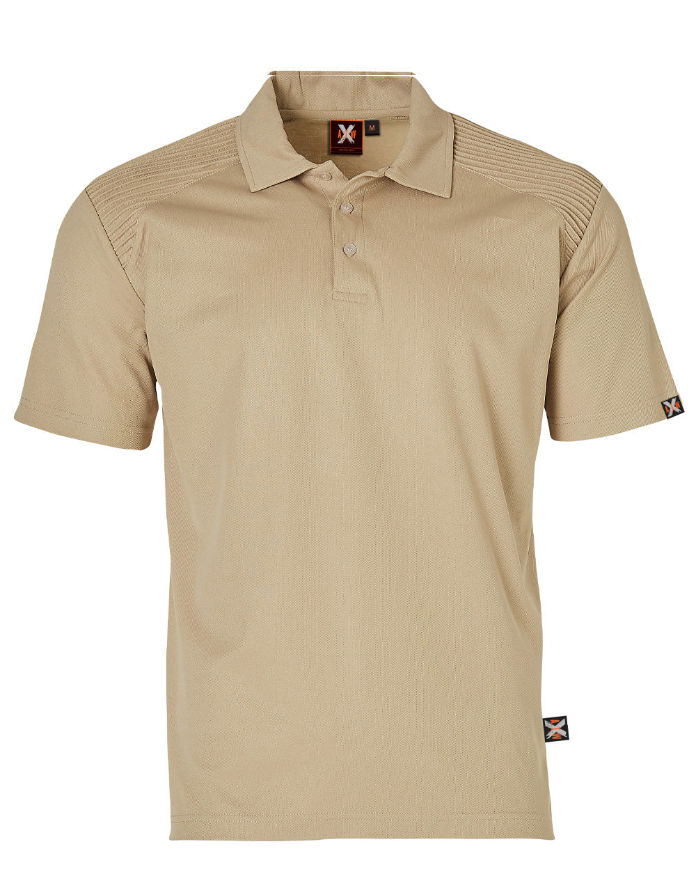 AIWX Workwear S/S Polo - PS209 - Beige