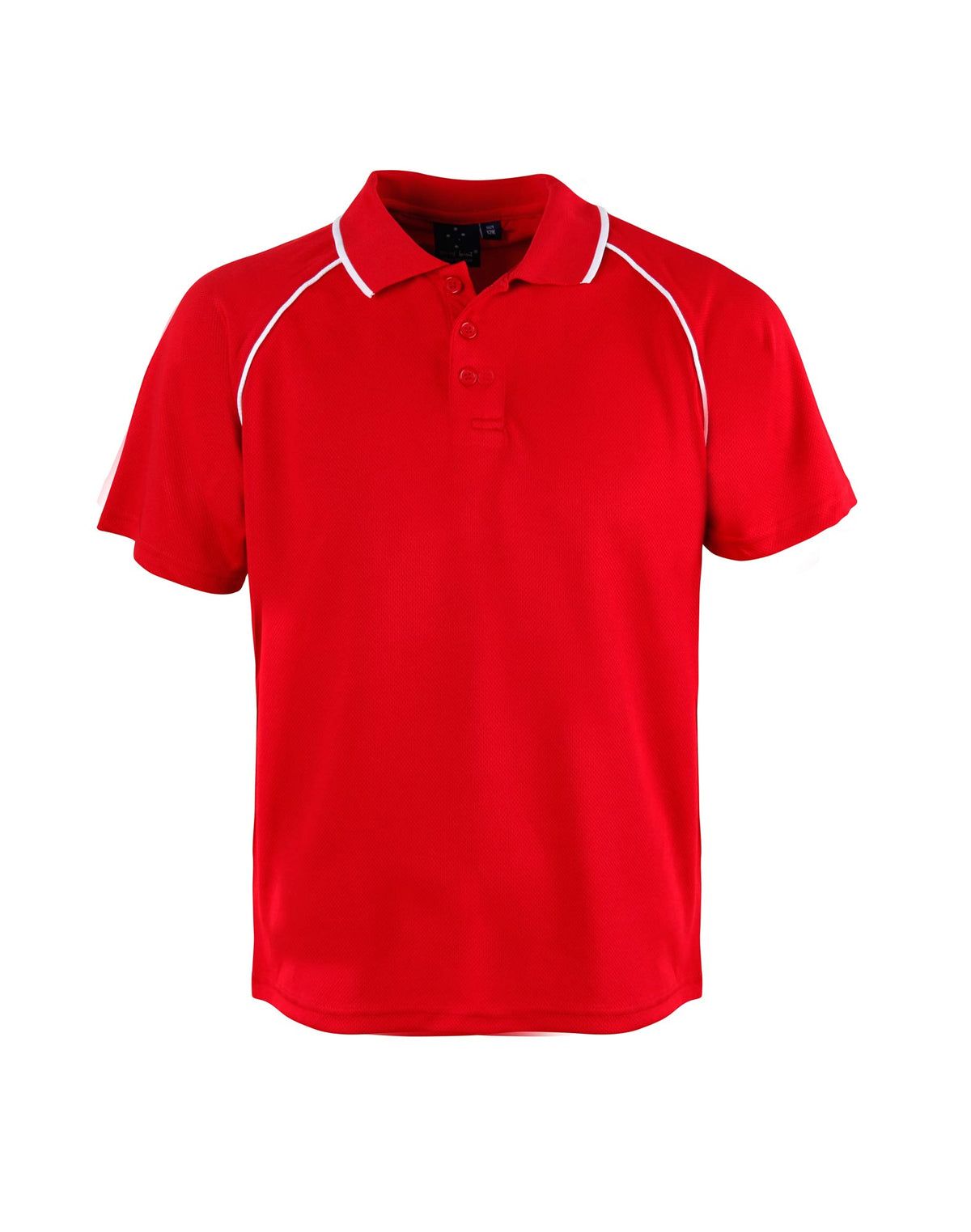 Kid's Cooldry raglan S/S - PS24 - Red / White