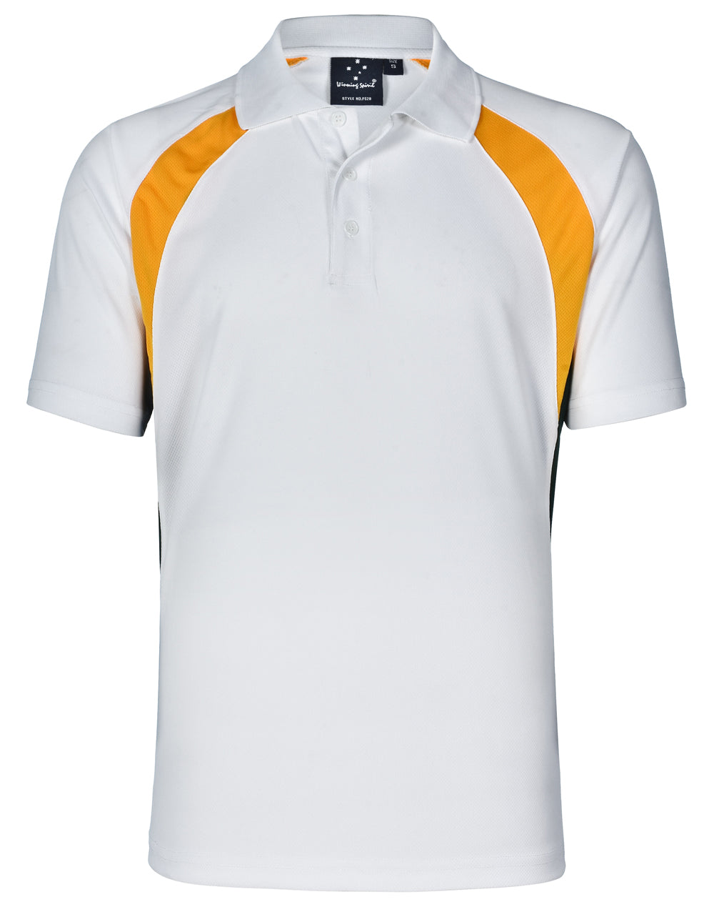 Men's Cooldry Tri-colours - PS28 - White / Gold / Bottle
