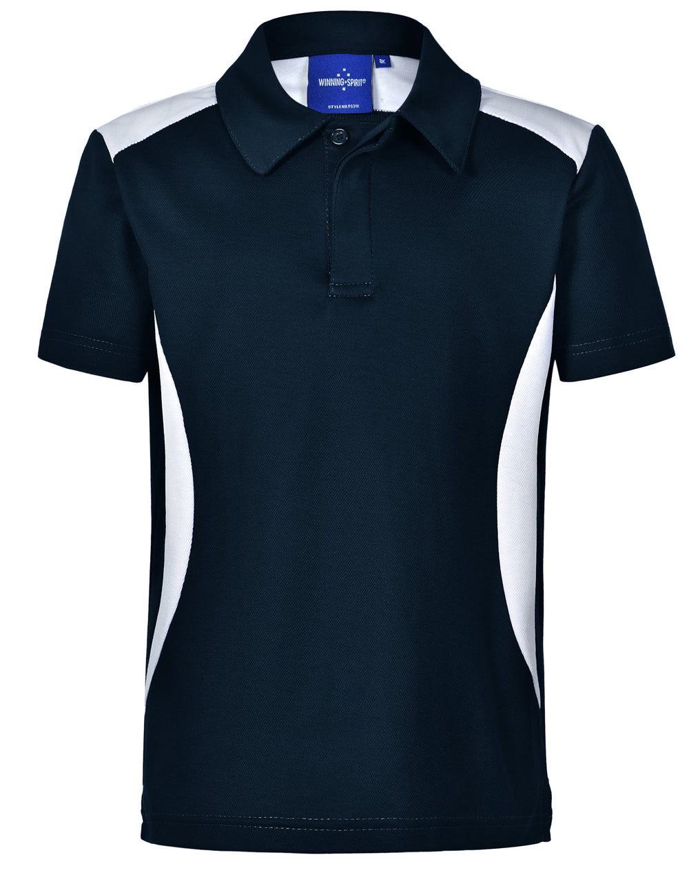 Chidren's Truedry contrast polo - PS31K - Navy / White