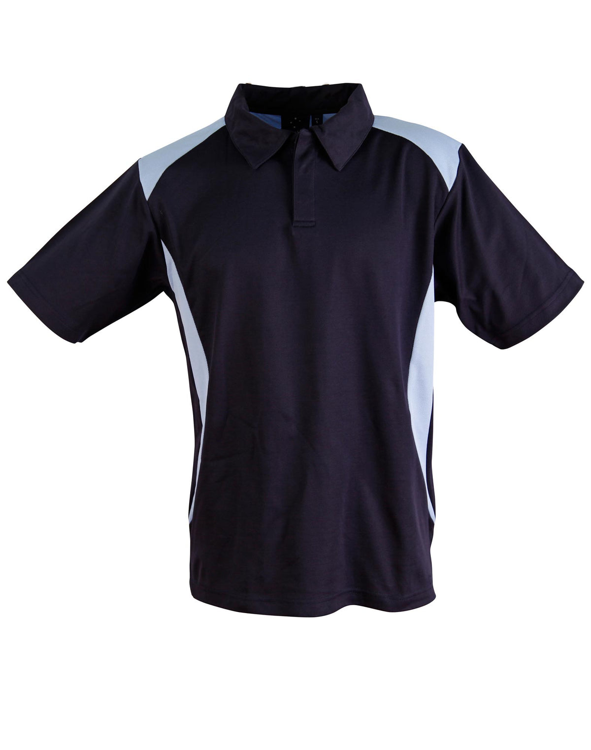 Men's Truedry contrast polo - PS31 - Navy / Skyblue