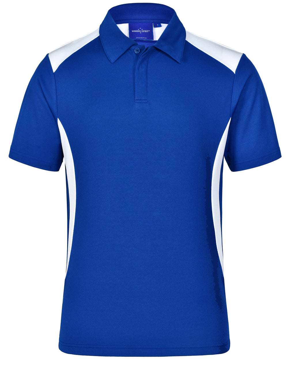 Men's Truedry contrast polo - PS31 - Royal / White