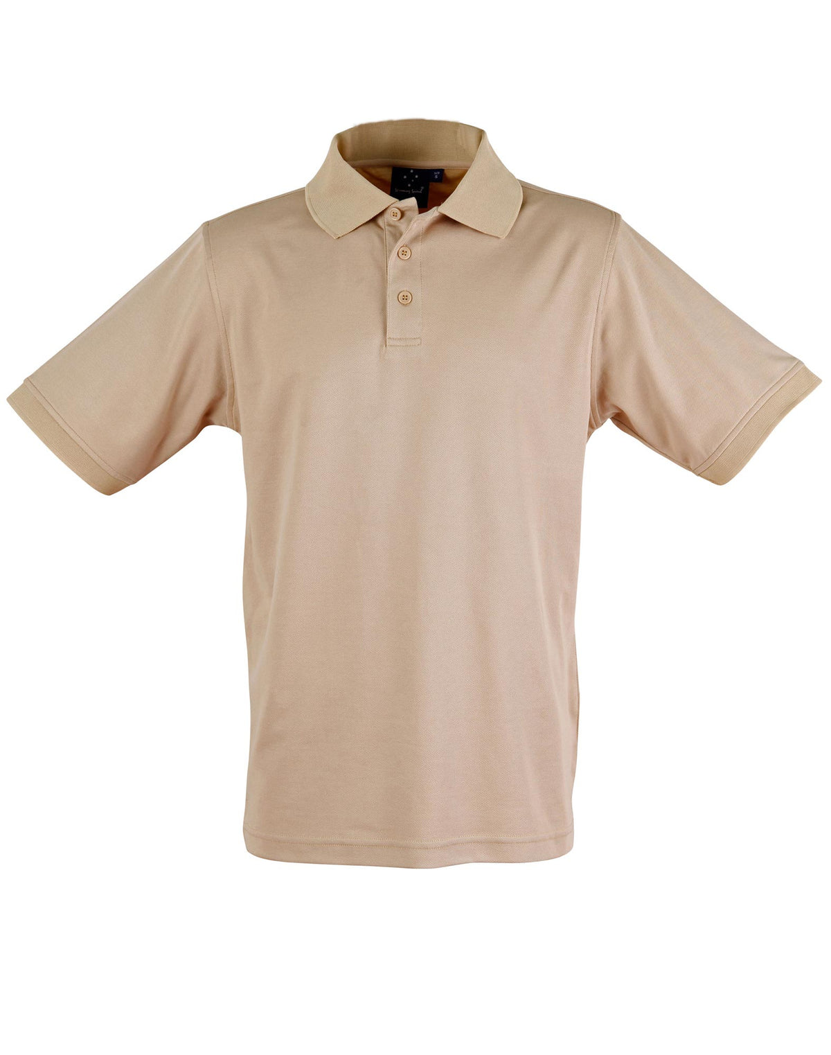 Men's Cotton Back Truedry S/S Polo - PS33 - Beige