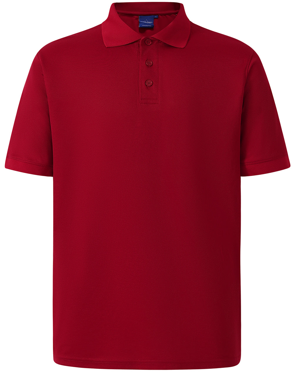 Men's Cotton Back Truedry S/S Polo - PS33 - Ruby