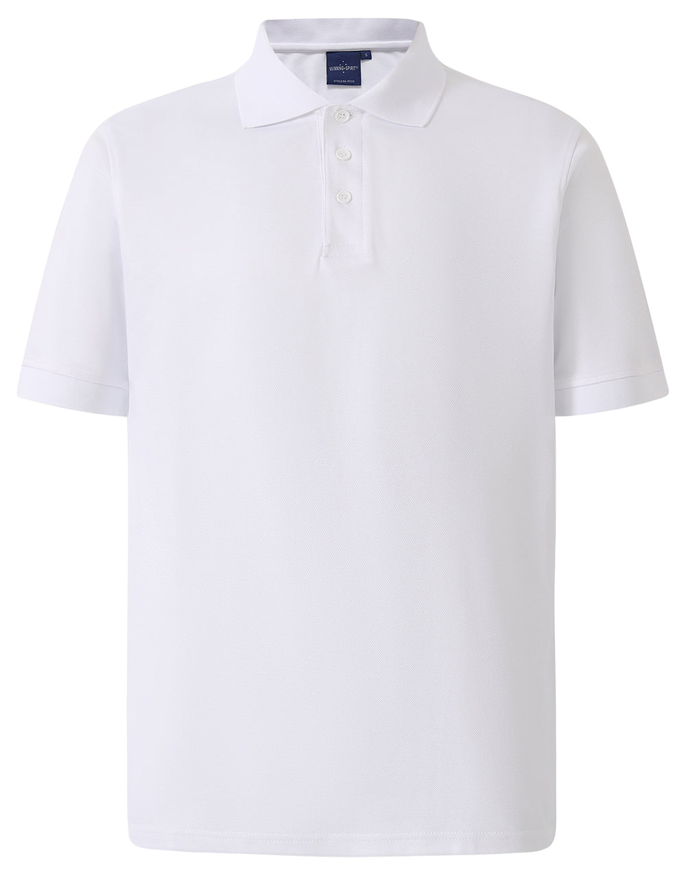 Men's Cotton Back Truedry S/S Polo - PS33 - White