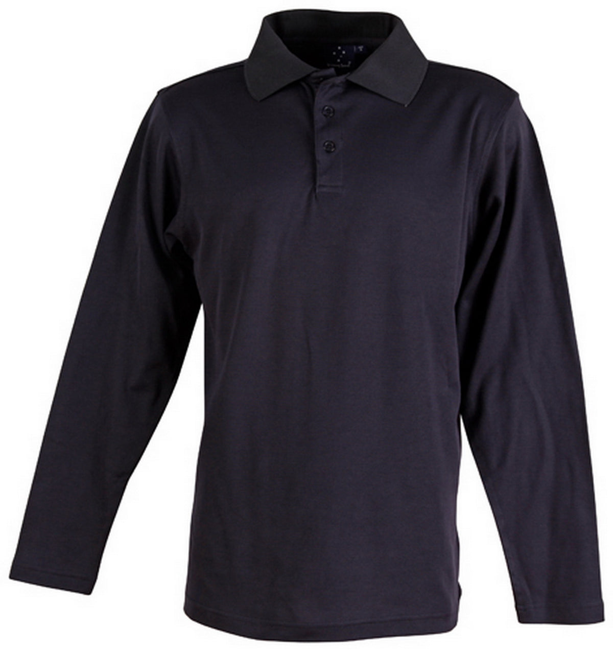 Men's Cotton Back Truedry L/S Polo - PS35 - Navy