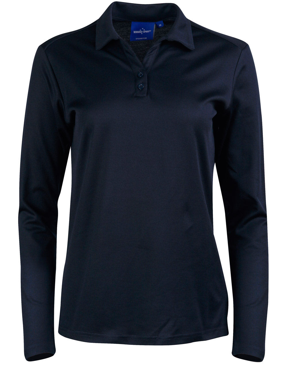 Ladies' Cotton Back Truedry L/S Polo - PS36B - Navy
