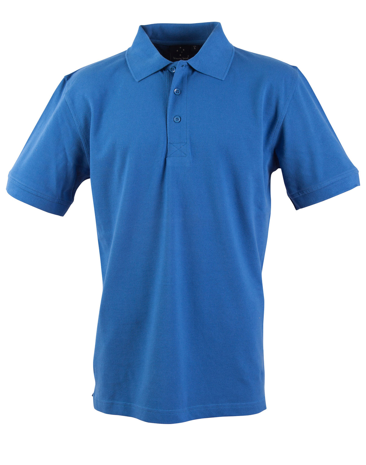 mens S/S pique polo - PS39 - French Blue
