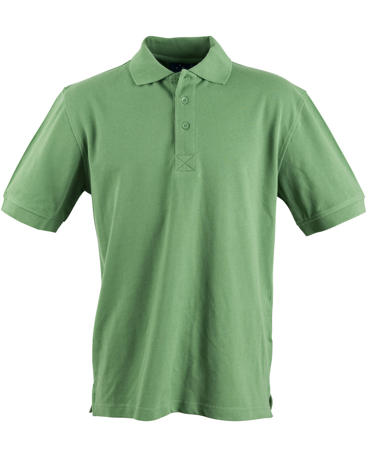 mens S/S pique polo - PS39 - Green