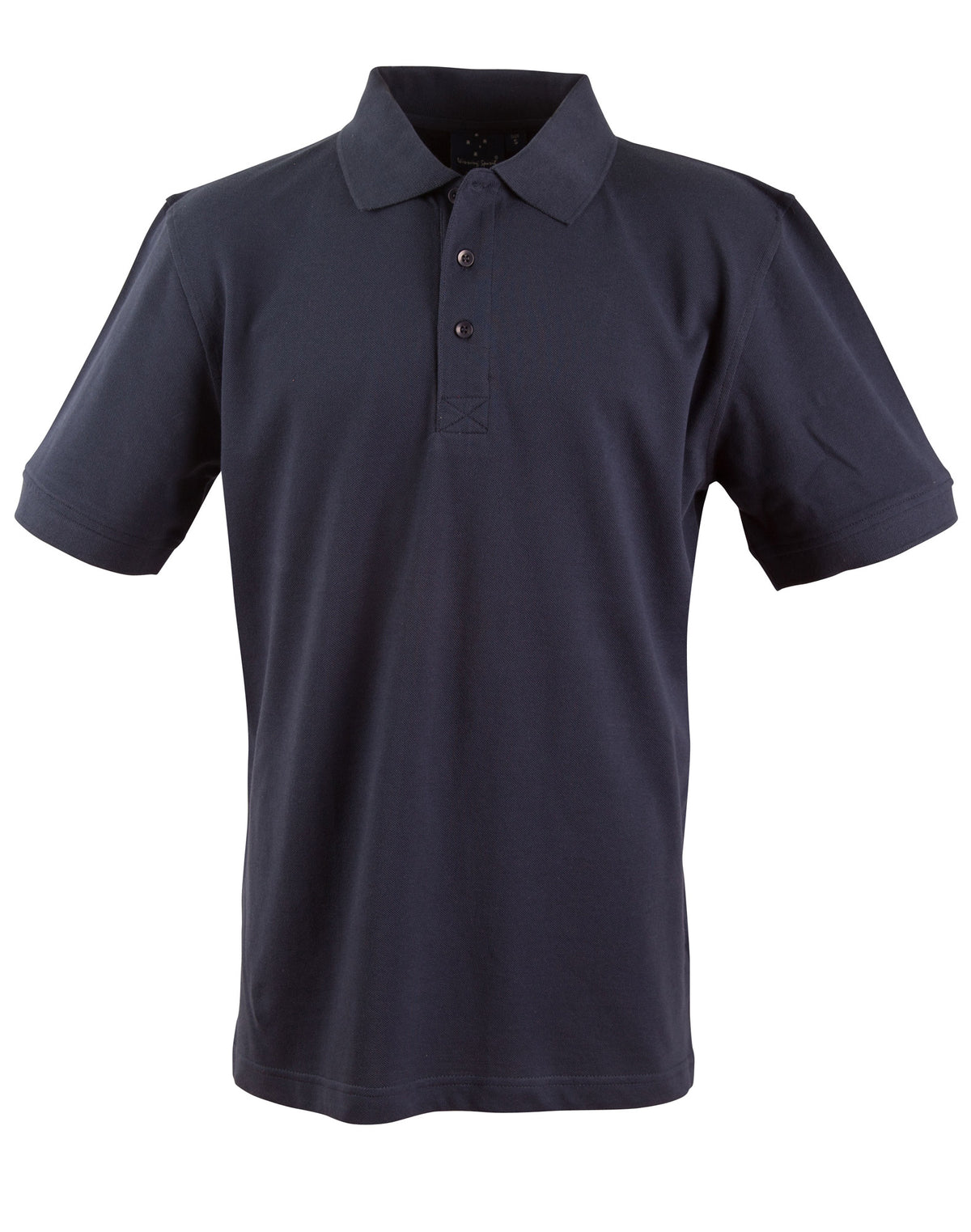 mens S/S pique polo - PS39 - Navy