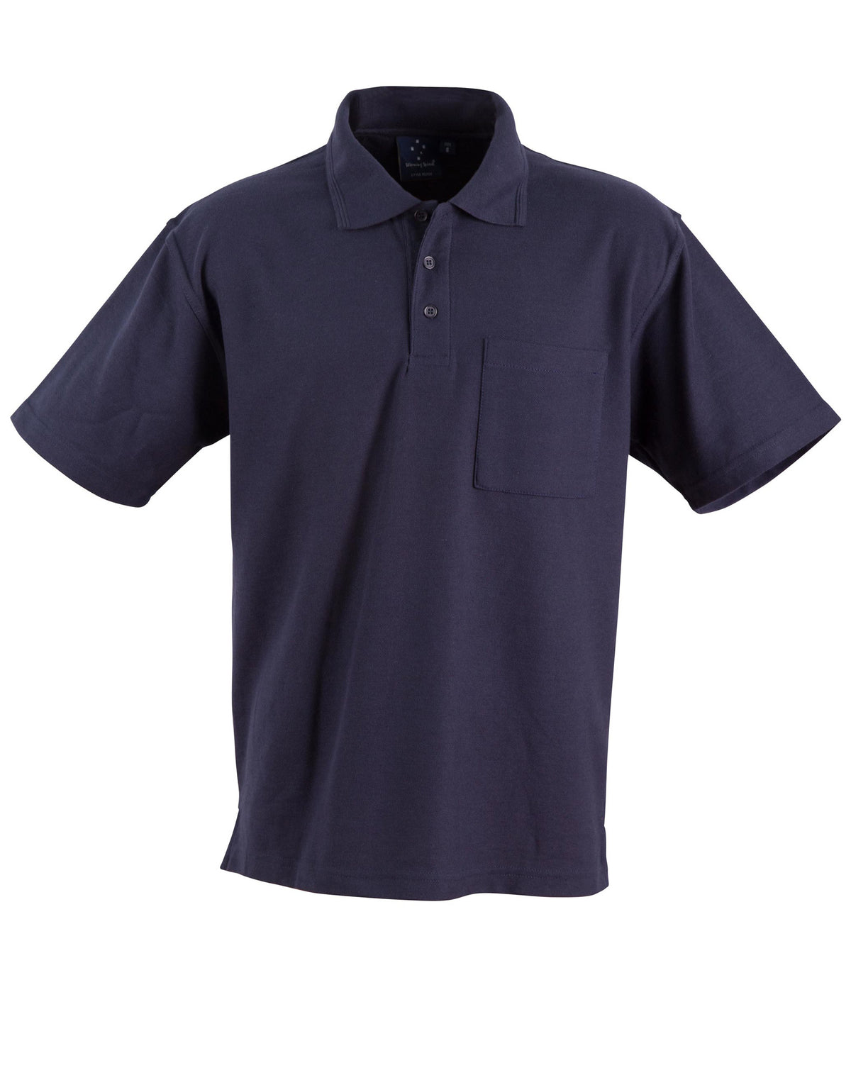 Pocket short sleeve polo - PS41 - Navy